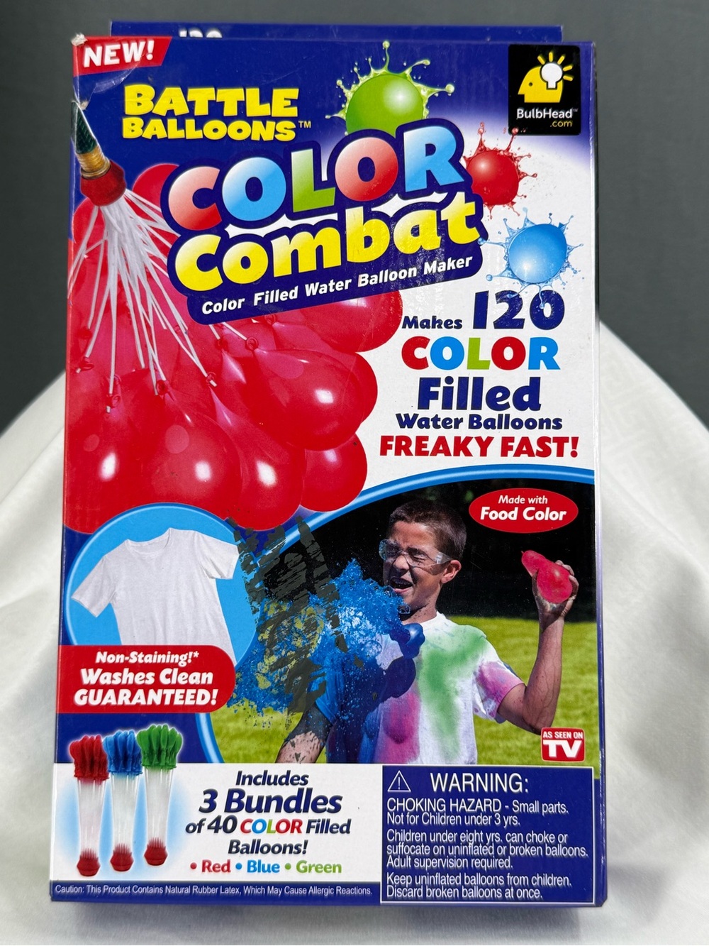 Color Combat Battle Balloons - Red, Blue, Green